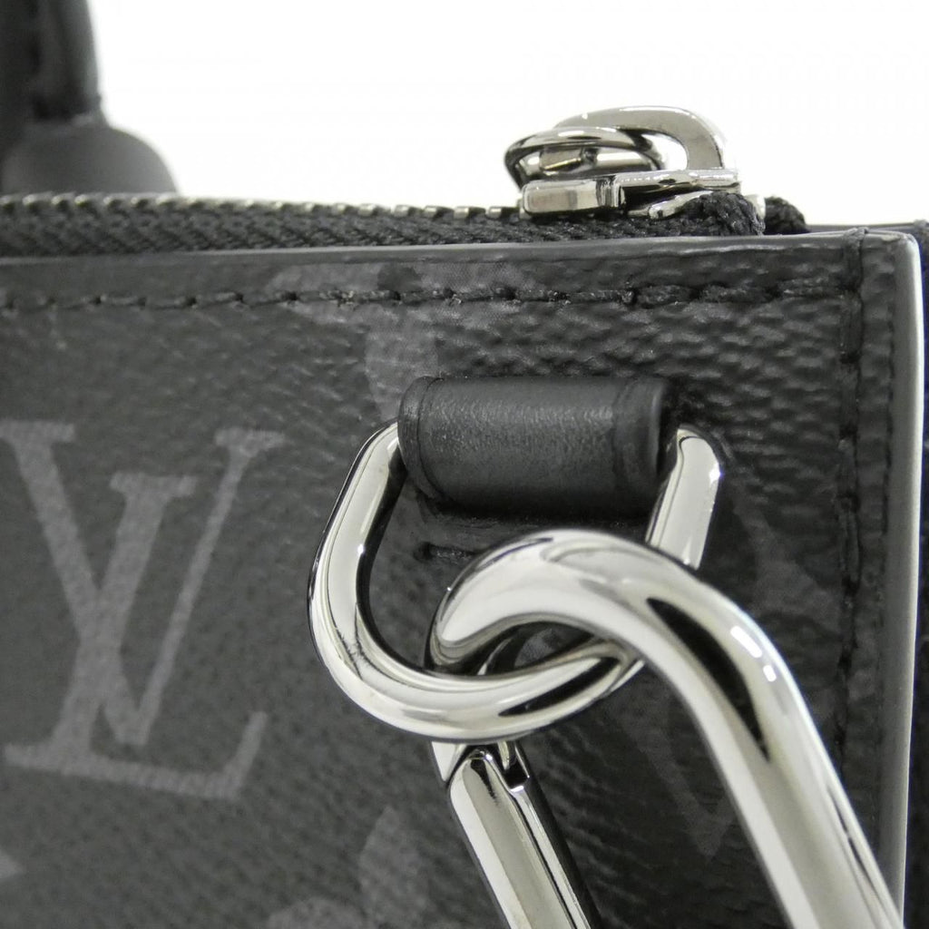 Louis Vuitton Monogram Eclipse Sac Plat Cross — view 7
