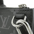 Louis Vuitton Monogram Eclipse Sac Plat Cross — view 7