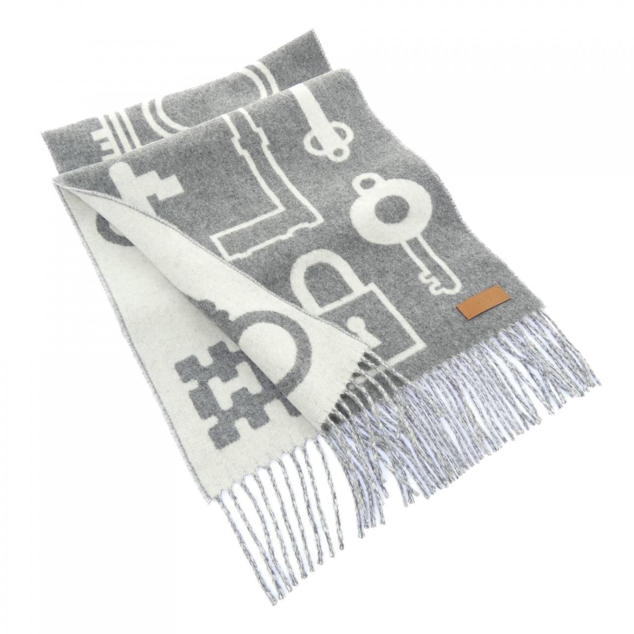 Hermes Scarf Gray