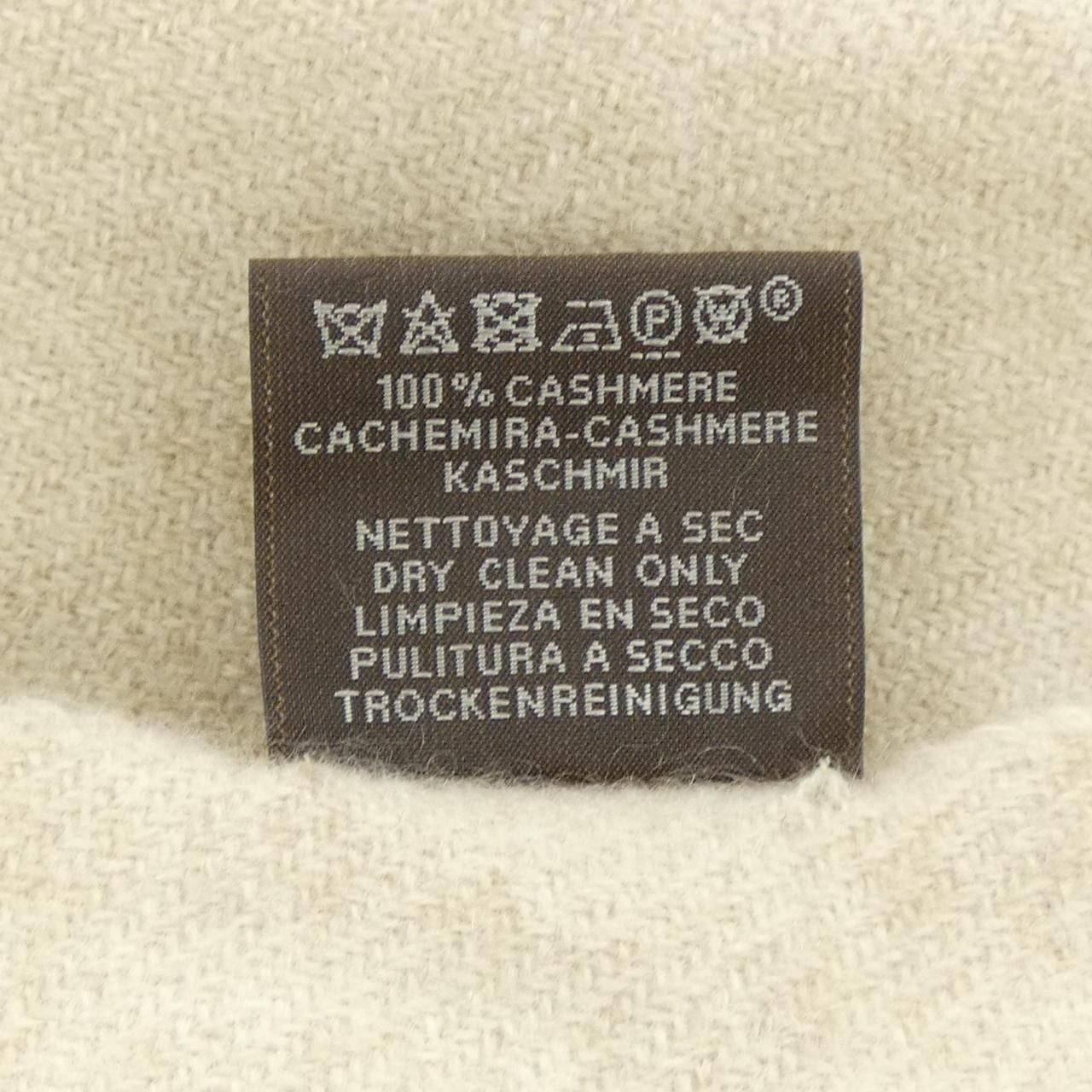 Hermes Stole Scarf Beige — view 3