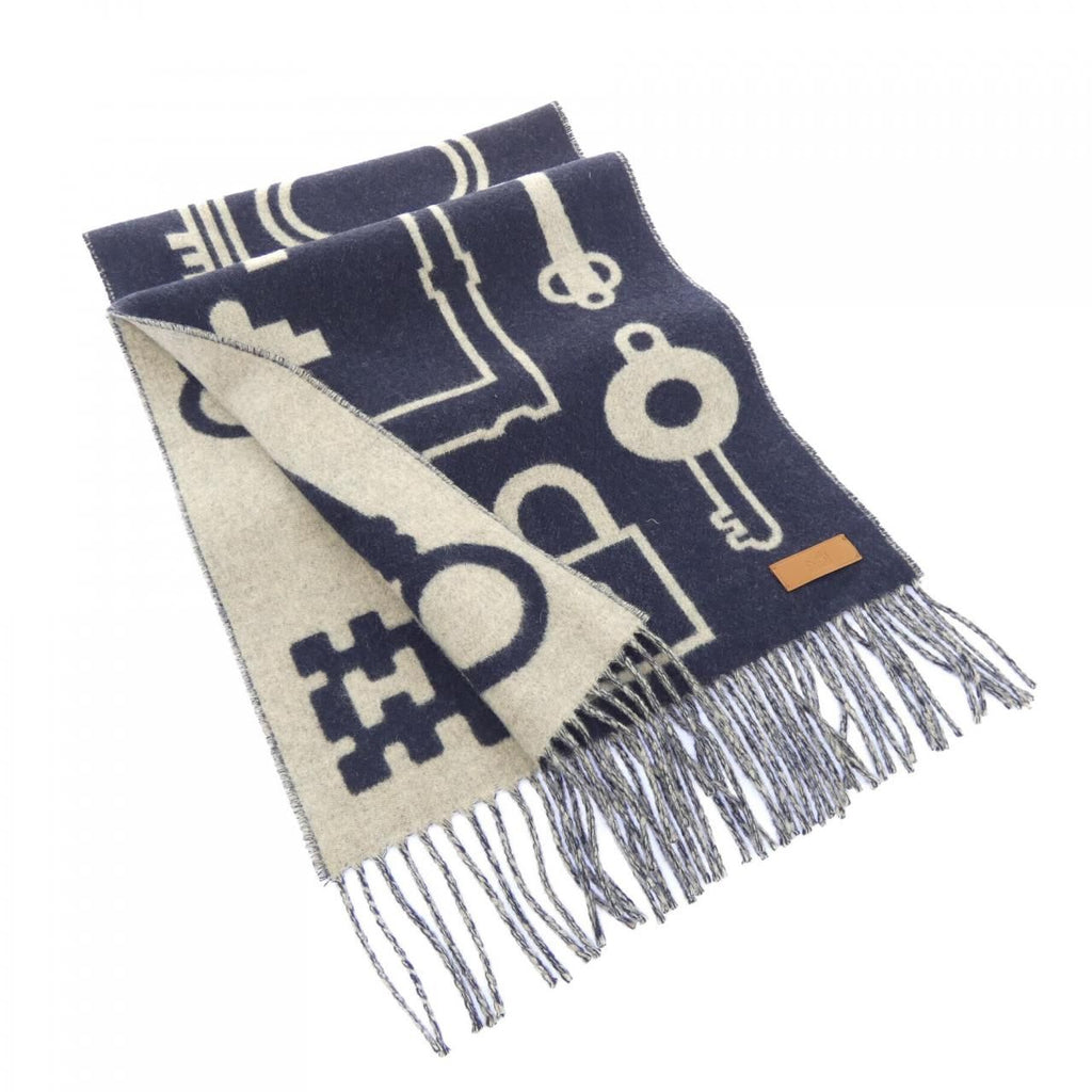 Hermes Scarf Navy