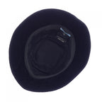 Prada Triangle Logo Velvet Bucket — view 5
