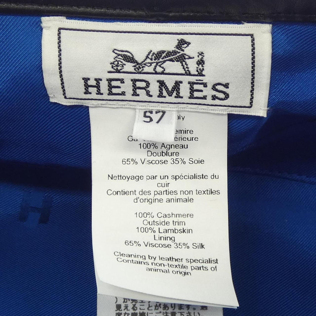 Hermes Cap Hat Black — view 3