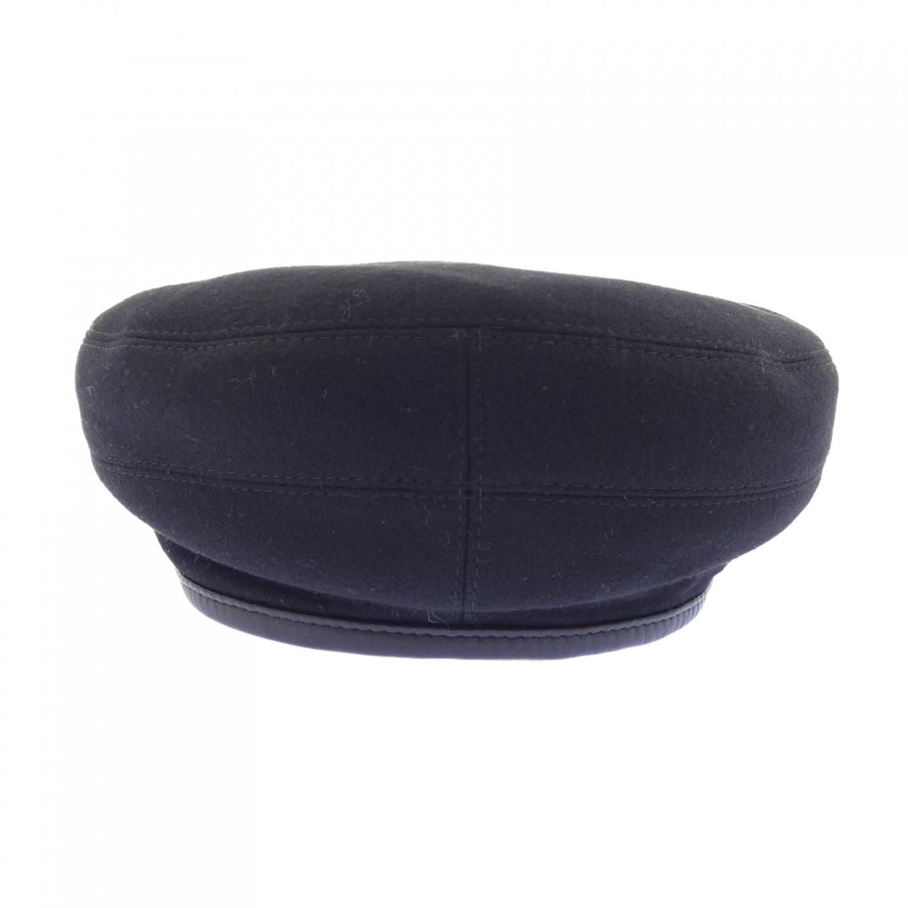 Hermes Cap Hat Black — view 2