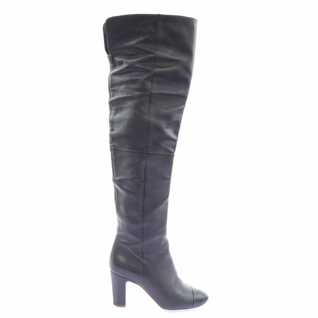 Chanel Long Boots Black