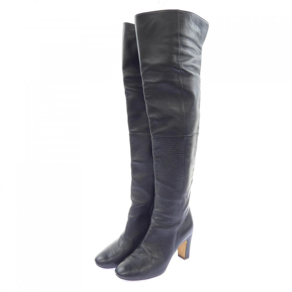 Chanel Long Boots Black — view 3