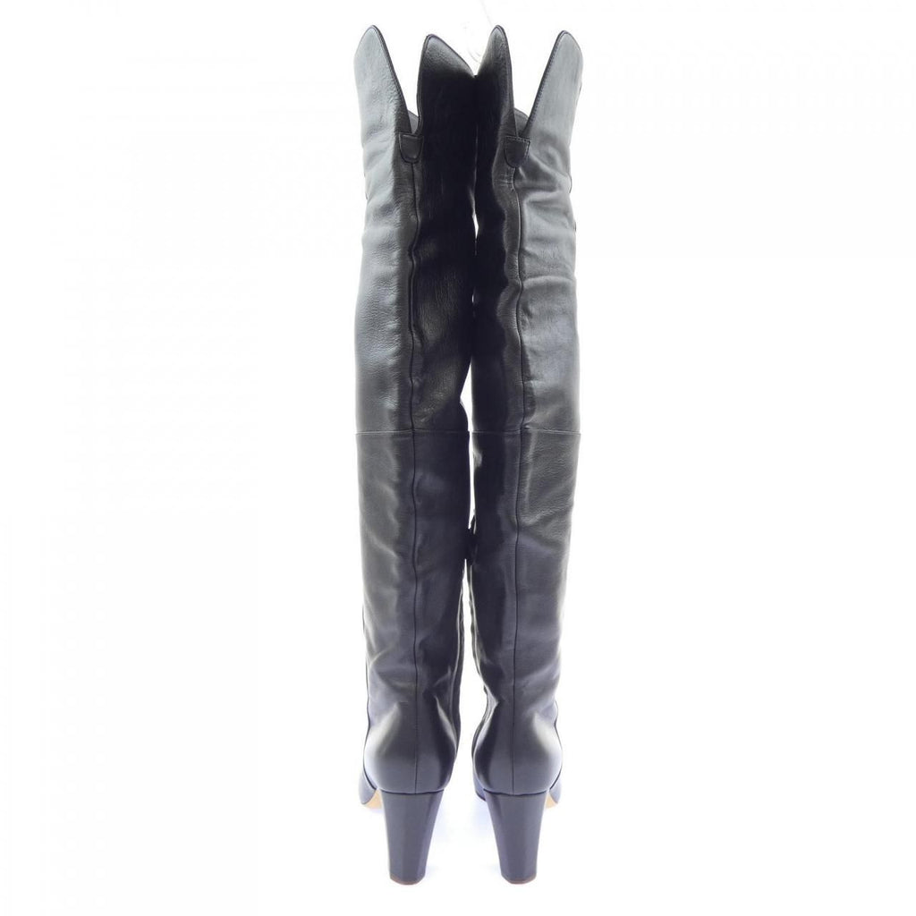 Chanel Long Boots Black — view 5
