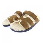 Hermes Chypre Sandals Brown — view 3