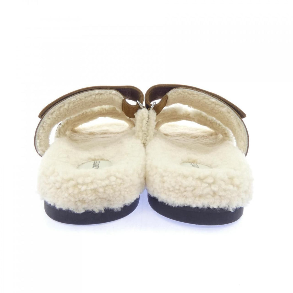 Hermes Chypre Sandals Brown — view 5