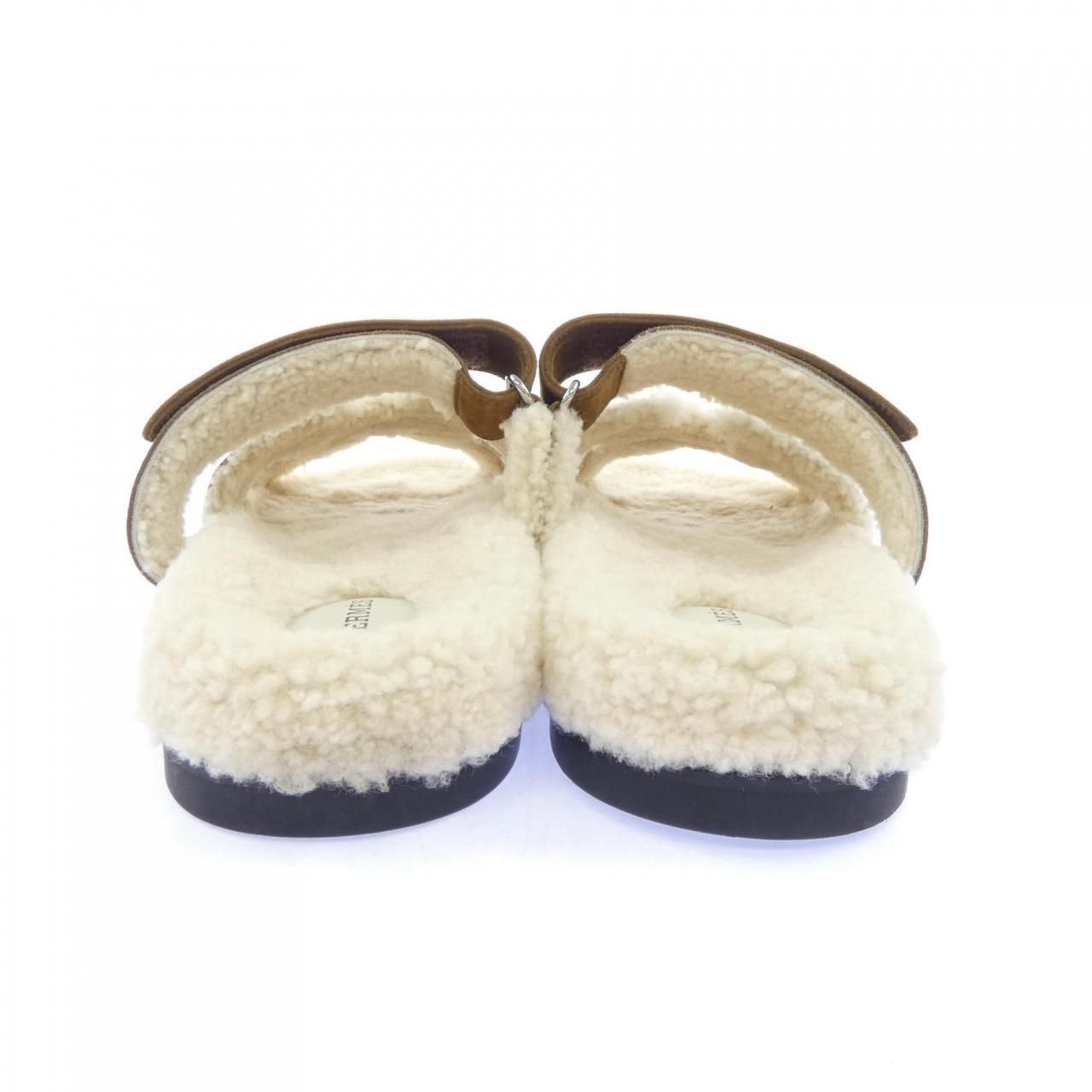Hermes Chypre Sandals Brown — view 5