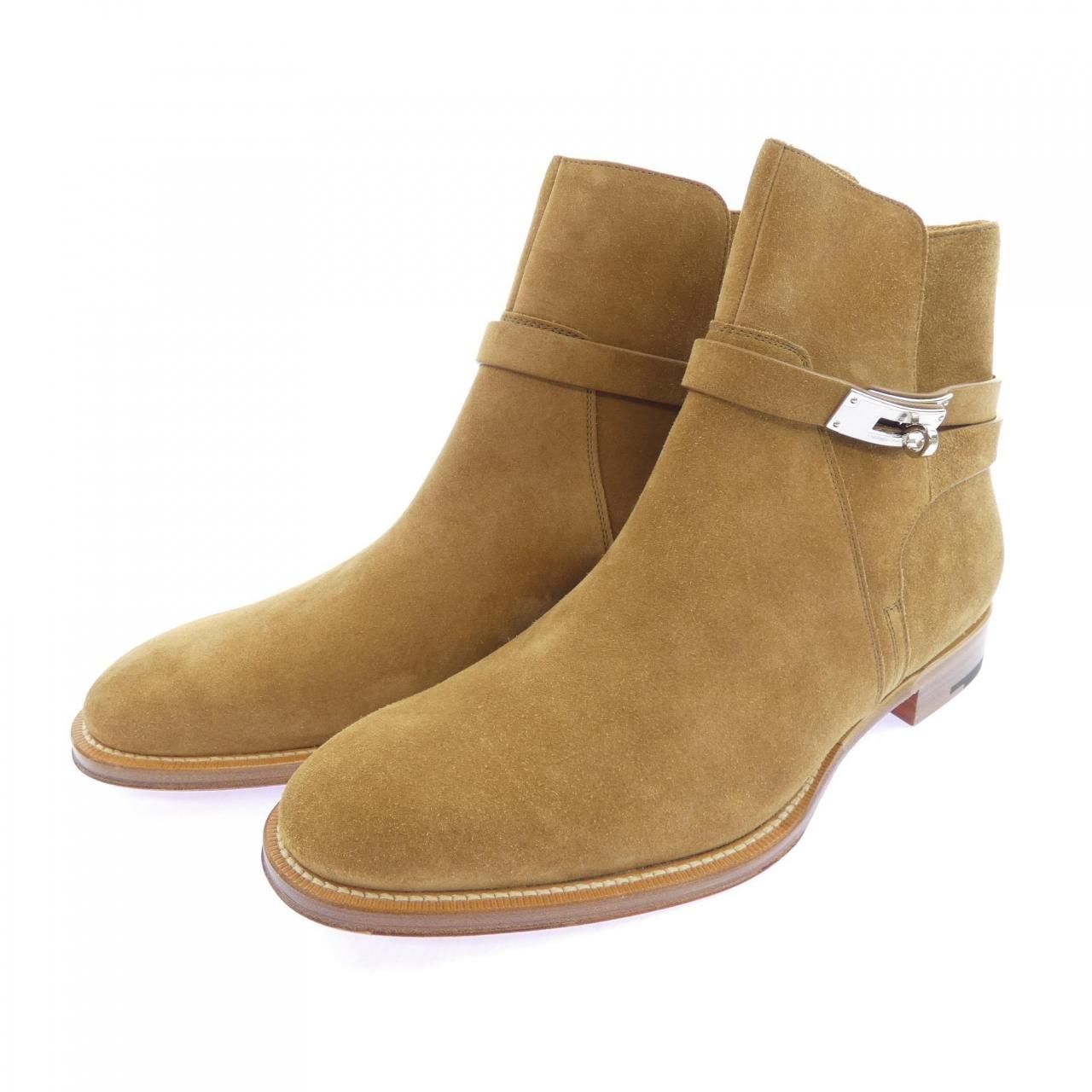 Hermes Fortune Kelly Buckle Boots — view 3