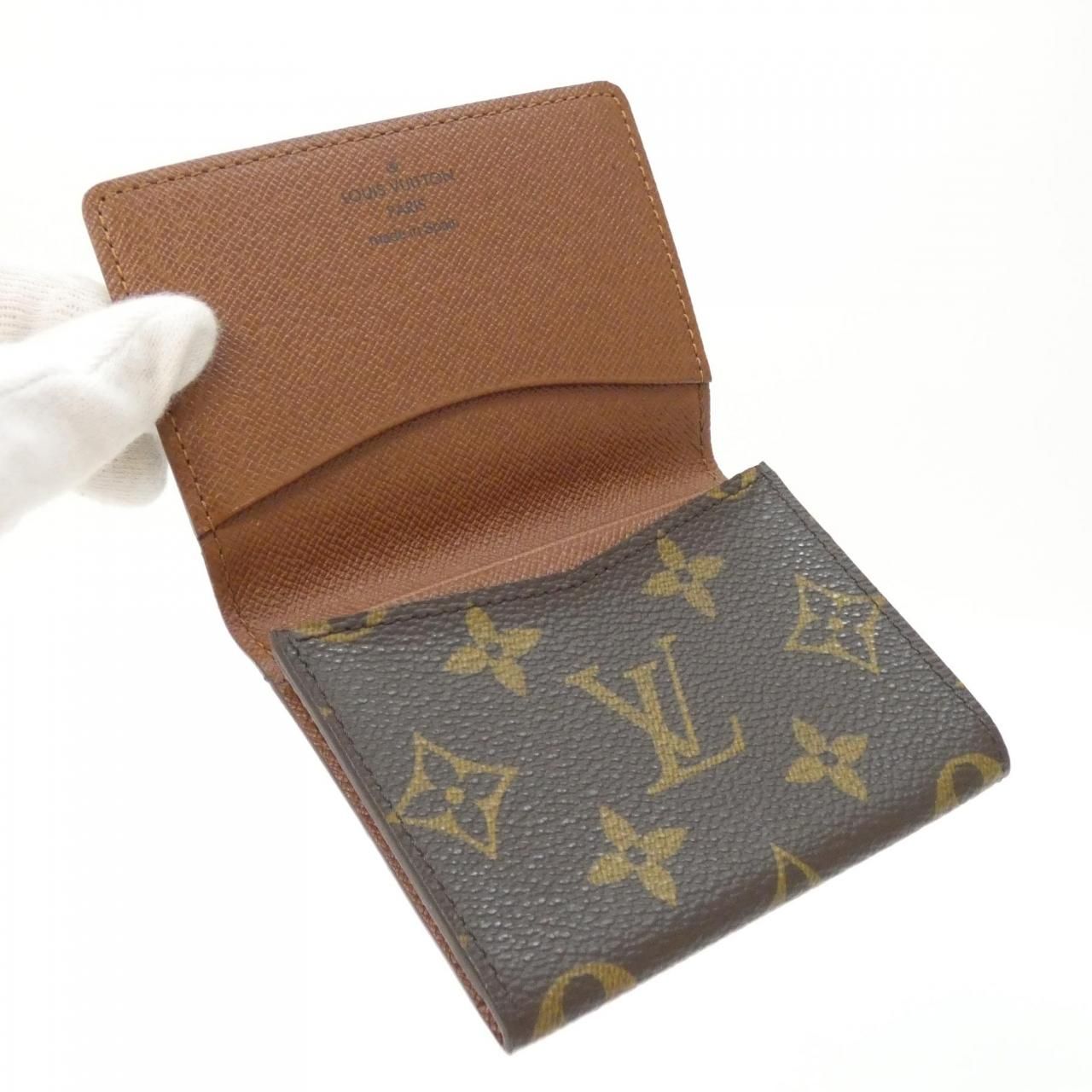 Louis Vuitton Monogram Business Card Holder Case — view 5