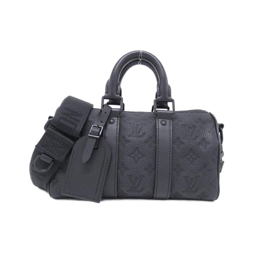 Louis Vuitton Taurillon Monogram Keepall Bandouliere 25 cm Boston
