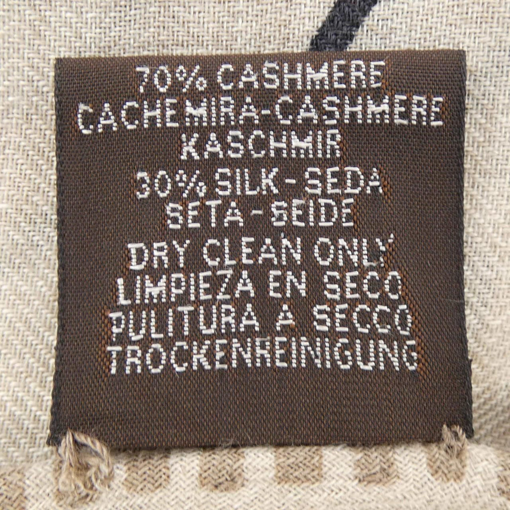 Hermes Thousand and One Rabbit Triangle Jean Shawl Scarf — view 3