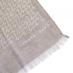 Hermes Stole Scarf Beige — view 2