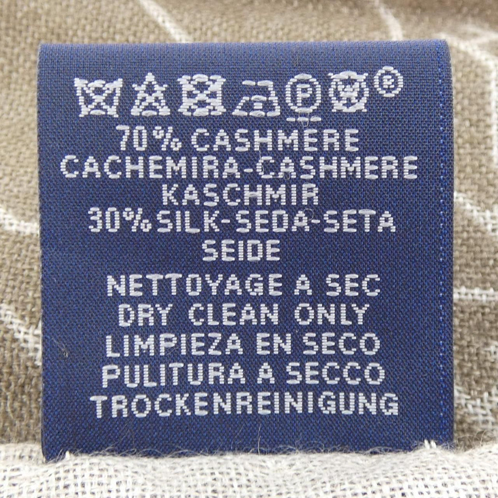 Hermes Stole Scarf Beige — view 3