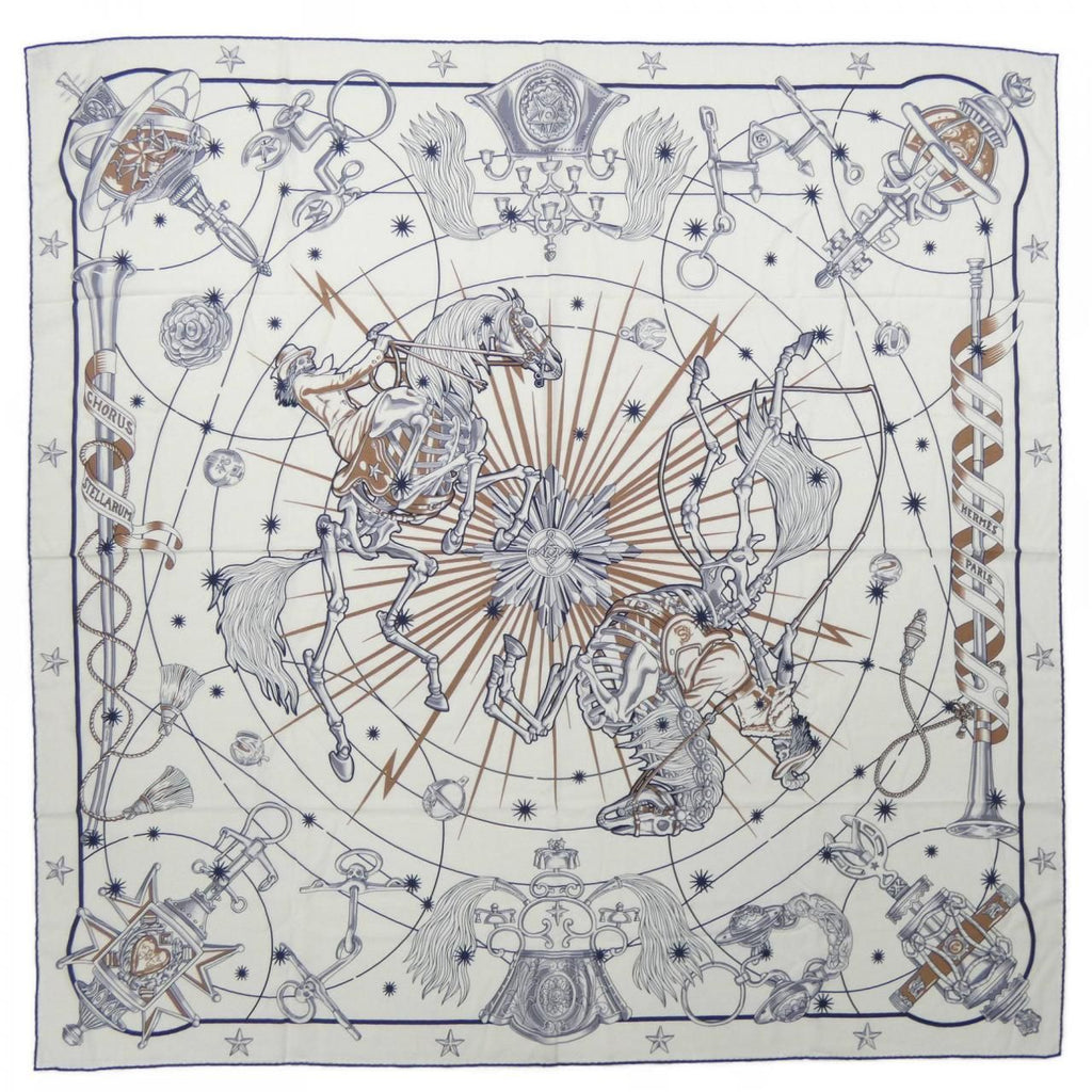 Hermes Chorus Stellarum Carre Shawl Scarf