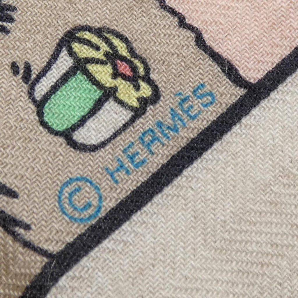 Hermes Locomotion Carre Shawl Scarf — view 4