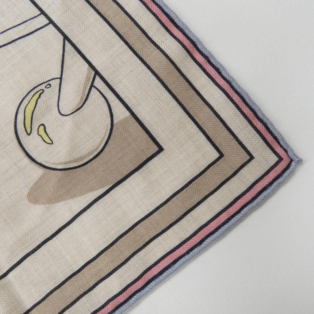 Hermes Locomotion Carre Shawl Scarf — view 2