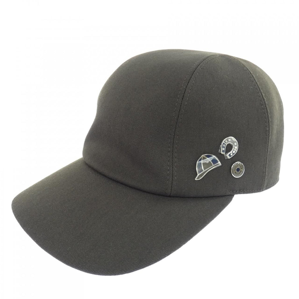 Hermes Cap Hat Brown