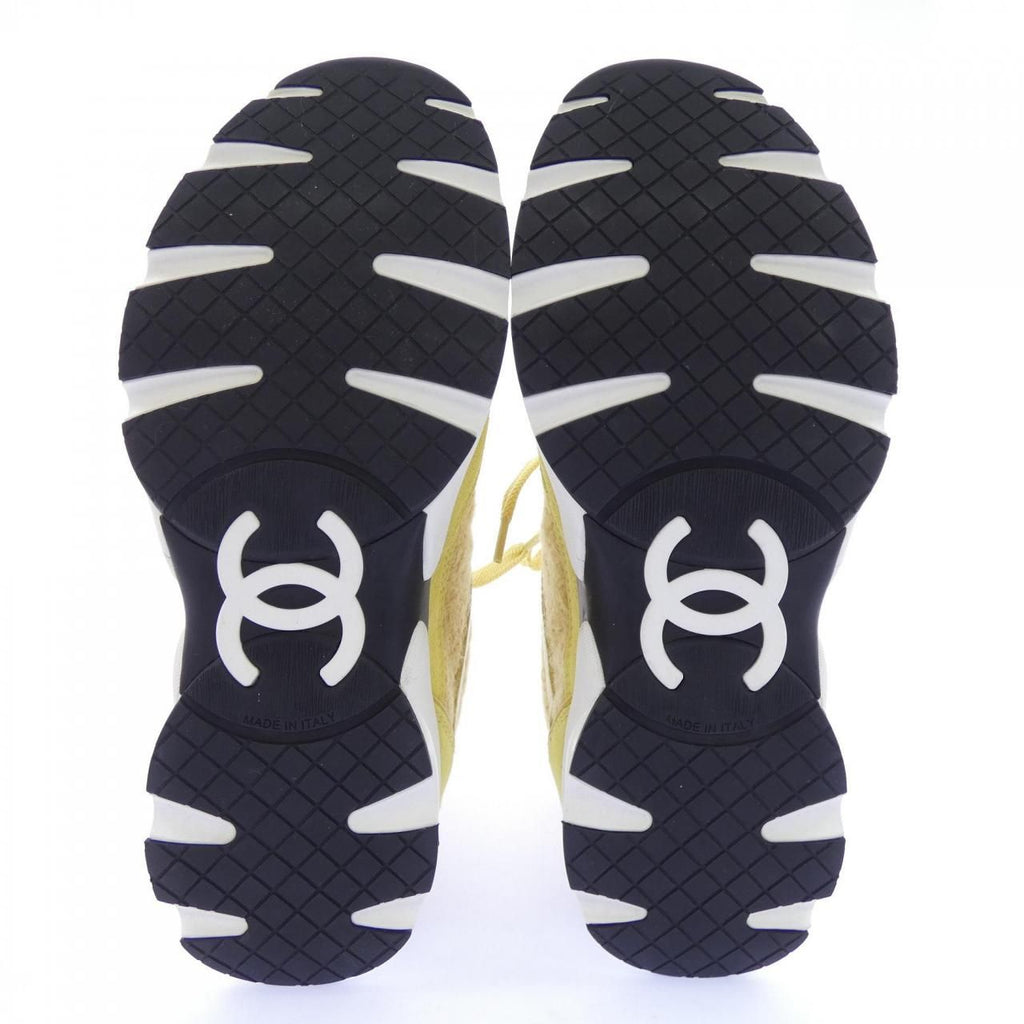 Chanel Sneakers Yellow — view 4