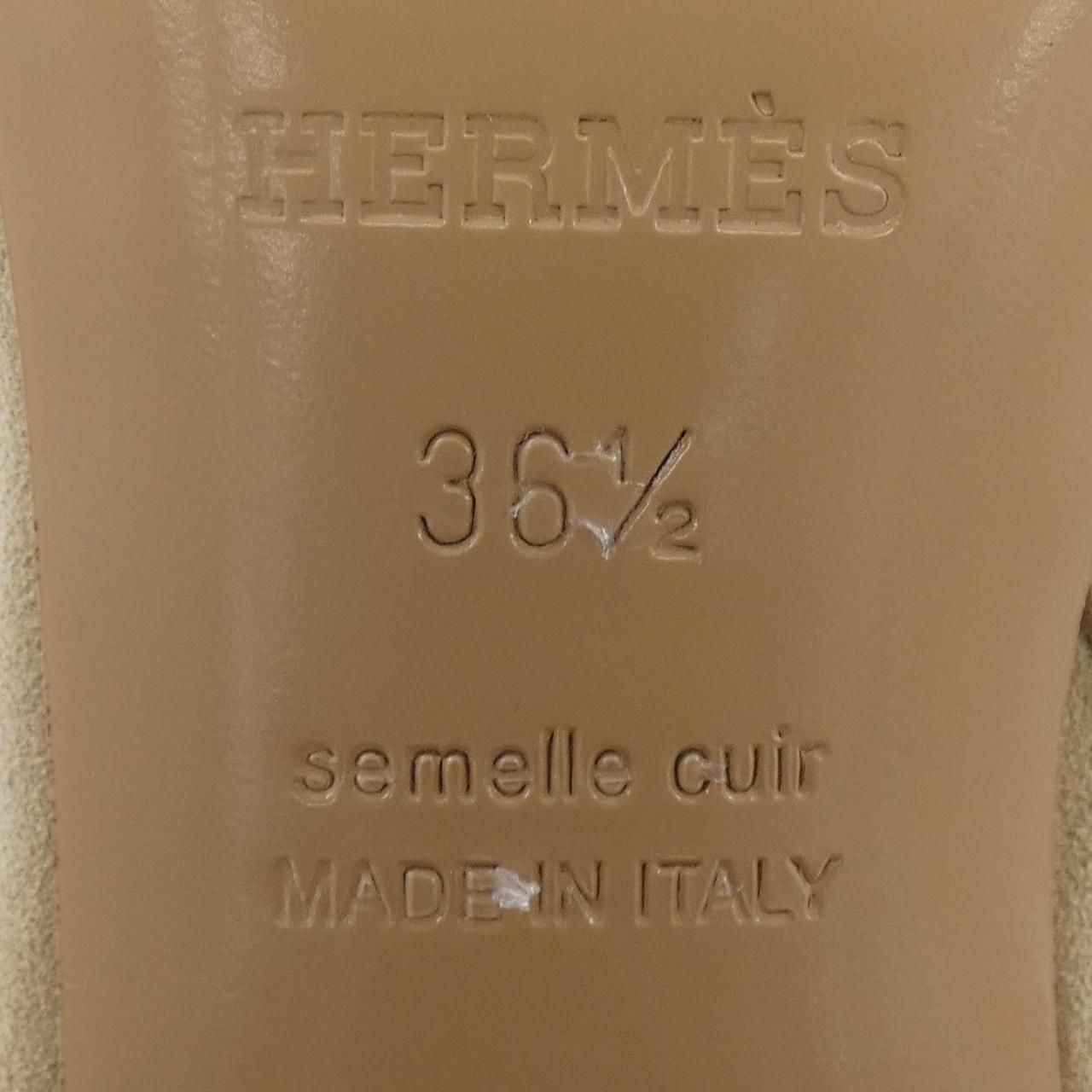 Hermes Ricol Boots Beige — view 6
