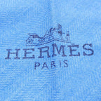 Hermes Shawl Scarf Blue — view 4