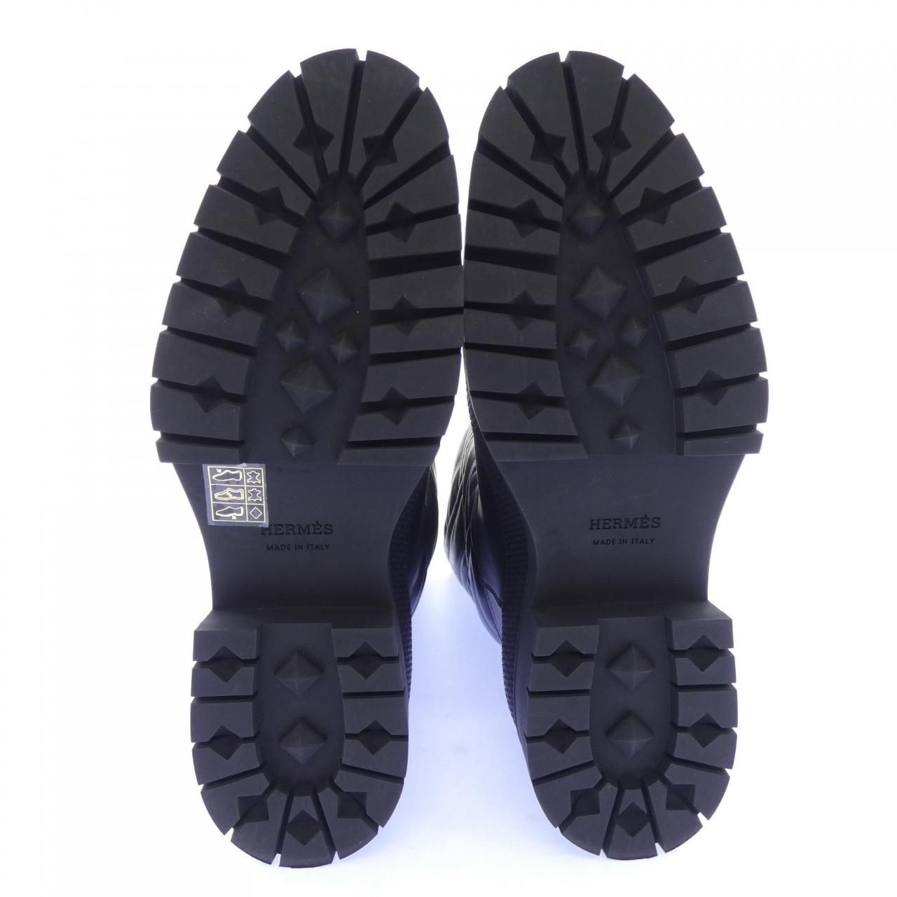 Hermes Mosaic Boots Black — view 4