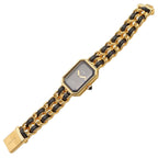Chanel Watch Premiere S Black Leather — view 3