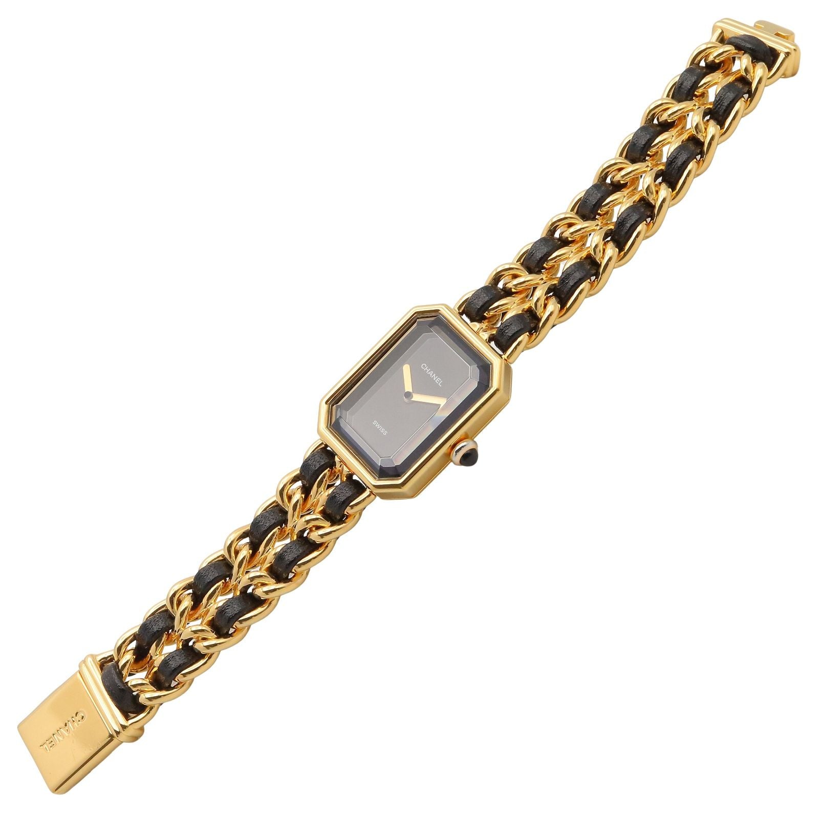Chanel Watch Premiere S Black Leather — view 3