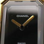 Chanel Watch Premiere S Black Leather — view 8