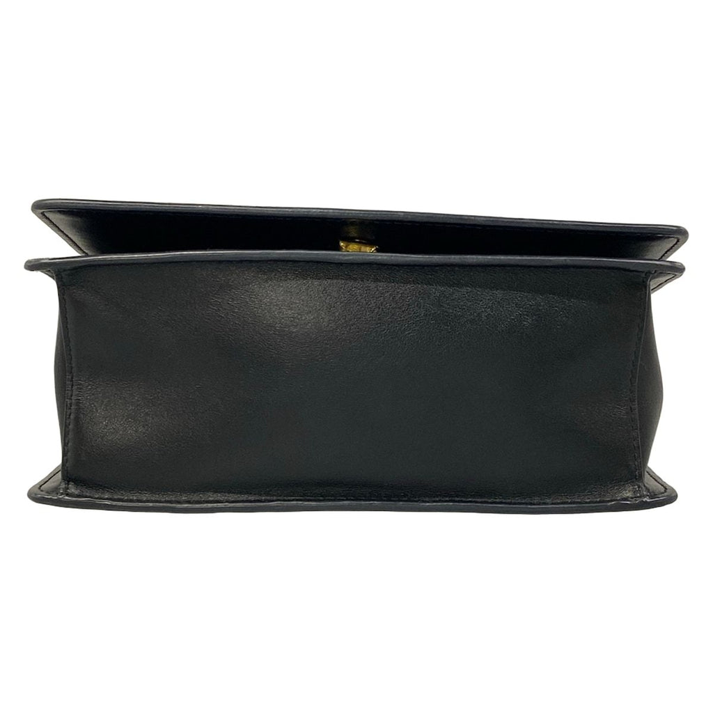 Prada Shoulder Bag Black Chain Leather — view 5