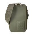 Loewe Shoulder Bag Vertical Crossbody Pocket Khaki