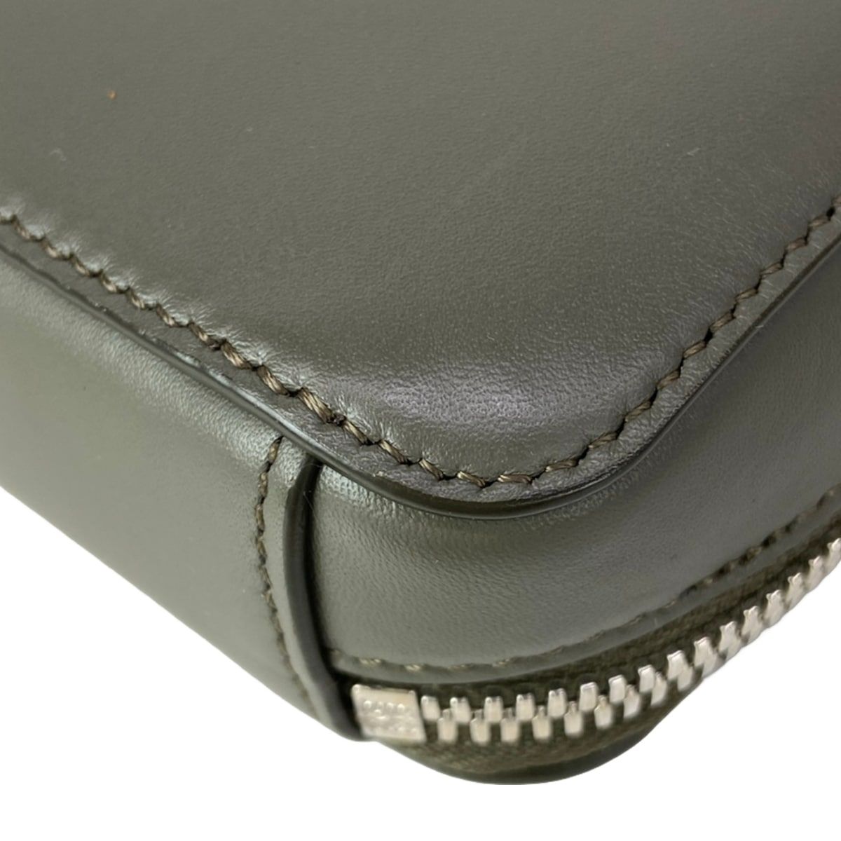 Loewe Shoulder Bag Vertical Crossbody Pocket Khaki — view 6