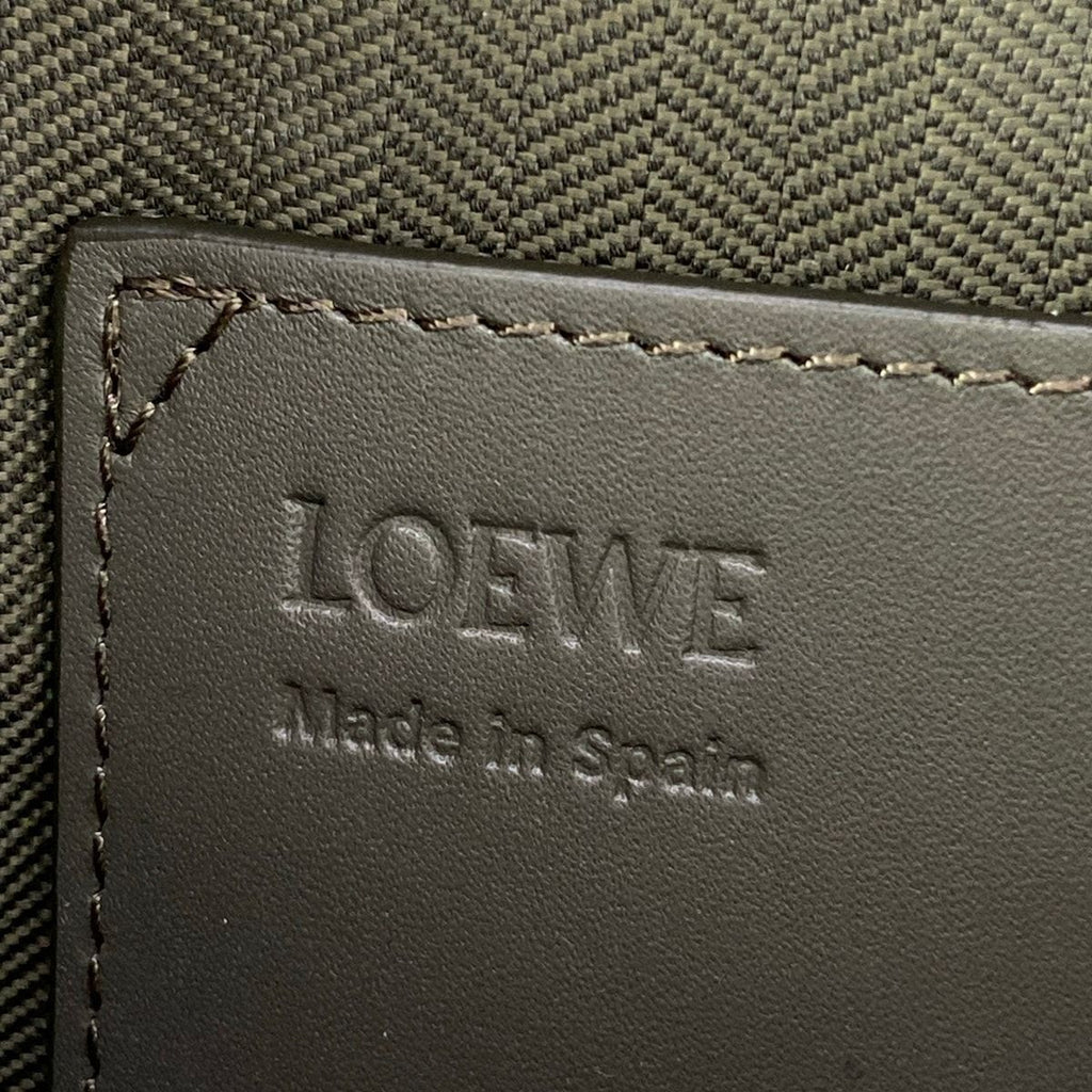 Loewe Shoulder Bag Vertical Crossbody Pocket Khaki — view 9
