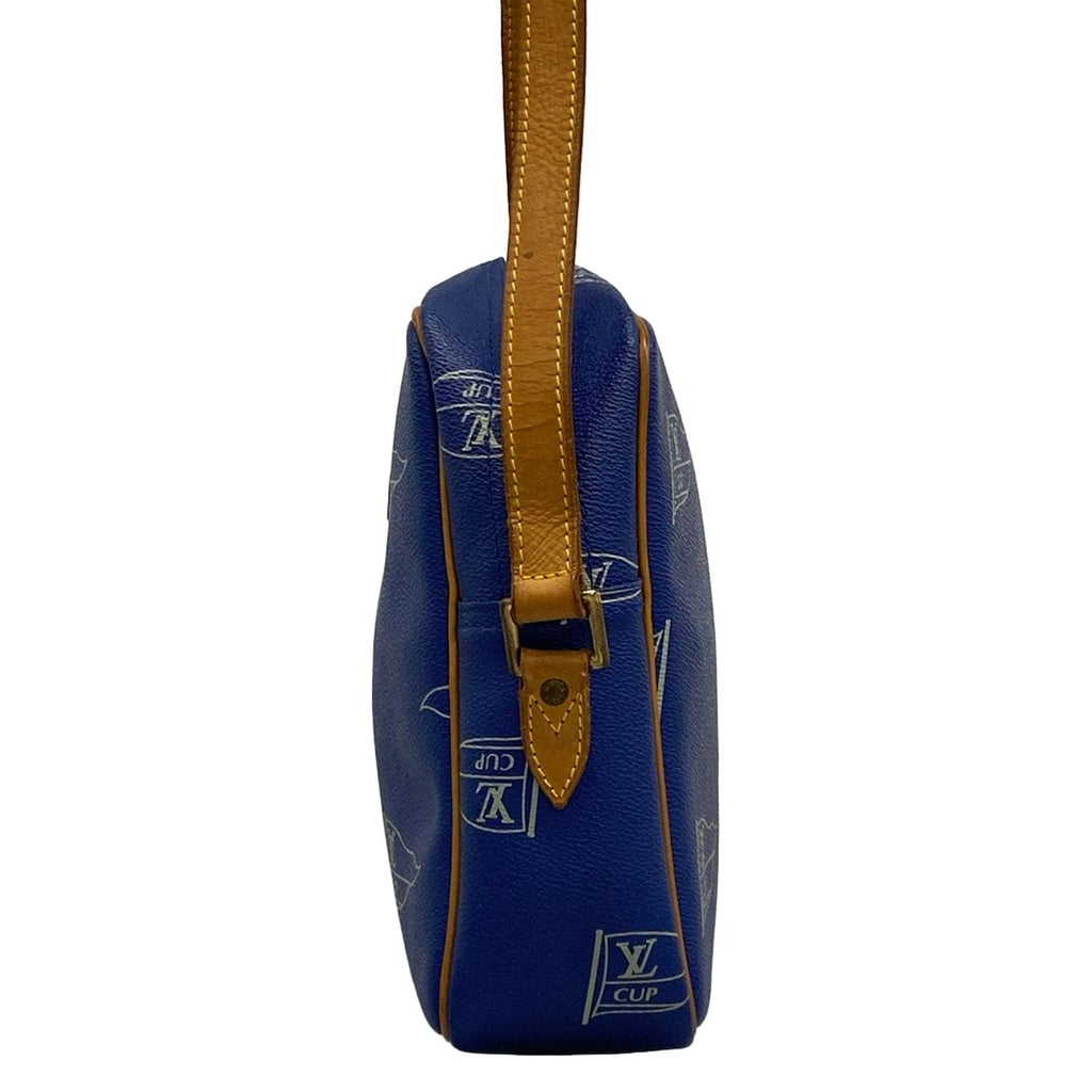 Louis Vuitton Shoulder Bag Cup Sac San Diego Blue — view 4