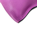 Loewe Shoulder Bag Flamenco Pocket Purple Leather — view 6