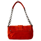 Prada Handbag Orange Chain Strap — view 3