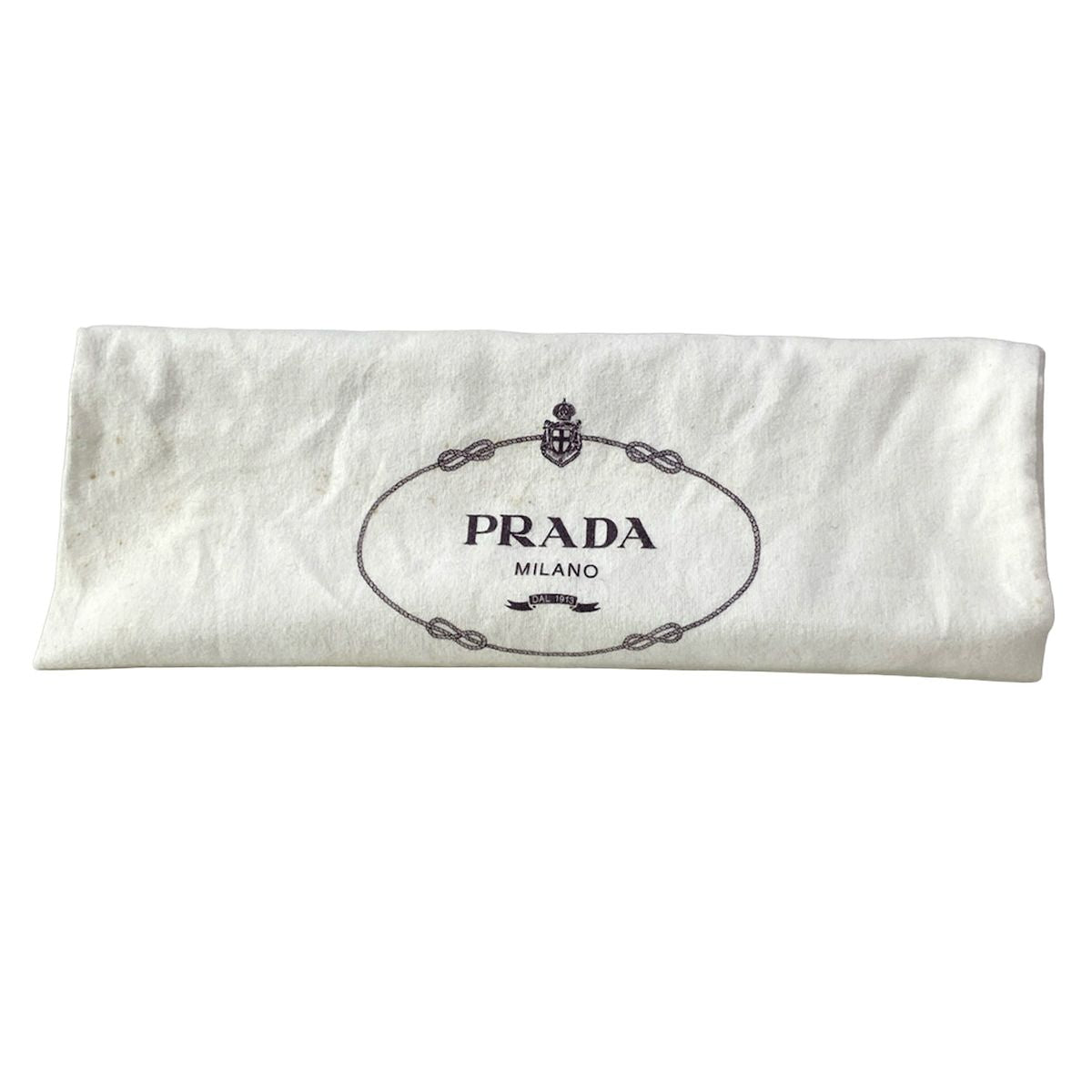 Prada Handbag Orange Chain Strap — view 8