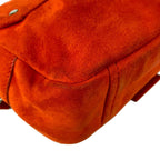 Prada Handbag Orange Chain Strap — view 6