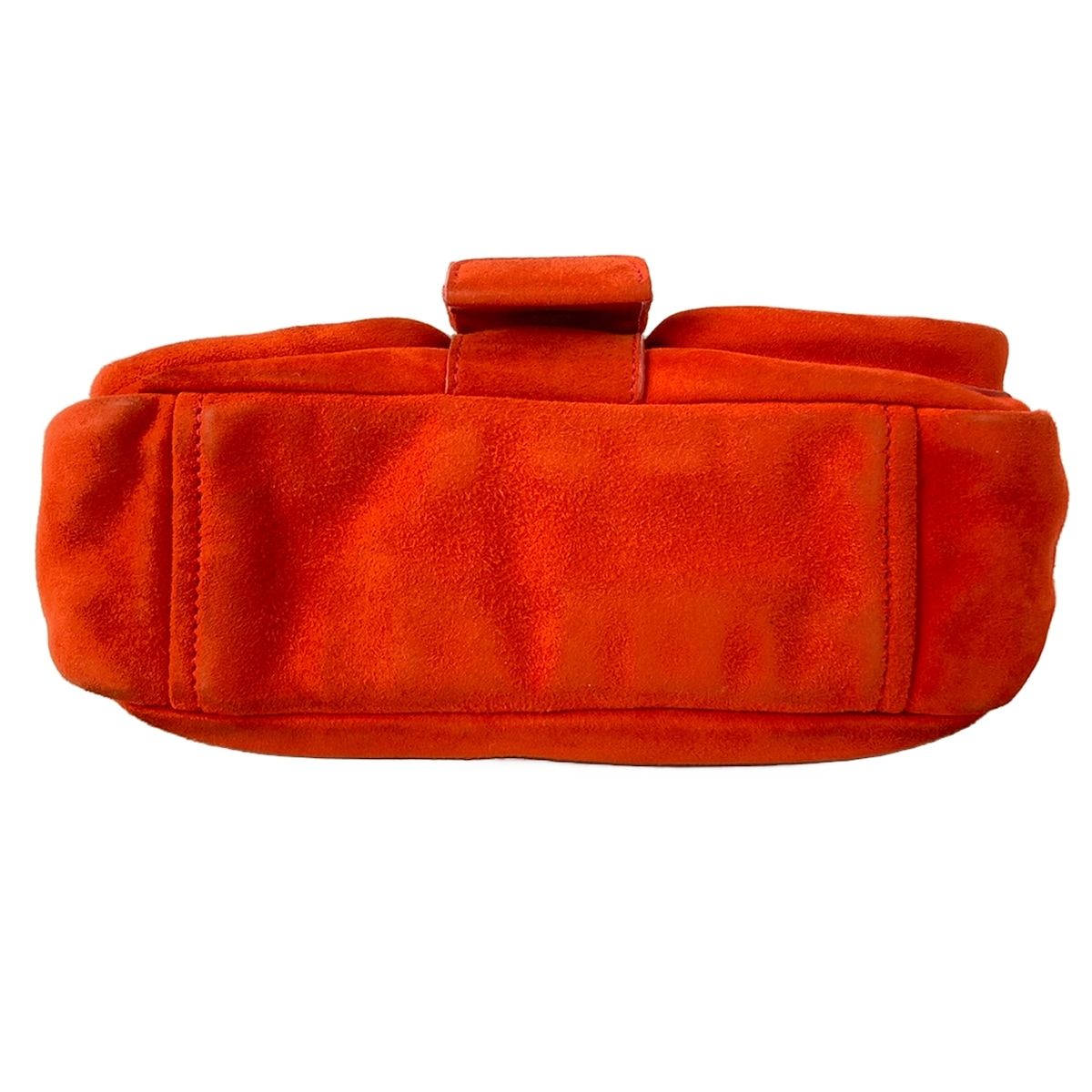 Prada Handbag Orange Chain Strap — view 5