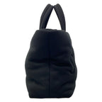 Saint Laurent Paris Tote Black Embossed Logo Cotton Leather — view 2