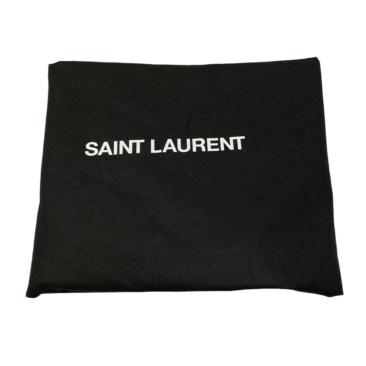Saint Laurent Paris Tote Black Embossed Logo Cotton Leather — view 8