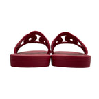 Hermes Beach Sandals 38 Aloha Bordeaux Chaine D'ancre — view 6