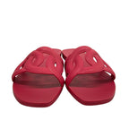 Hermes Beach Sandals 38 Aloha Bordeaux Chaine D'ancre — view 5