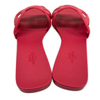 Hermes Beach Sandals 38 Aloha Bordeaux Chaine D'ancre — view 7