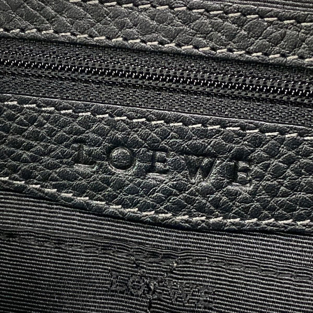 Loewe Handbag Senda Black Leather — view 9