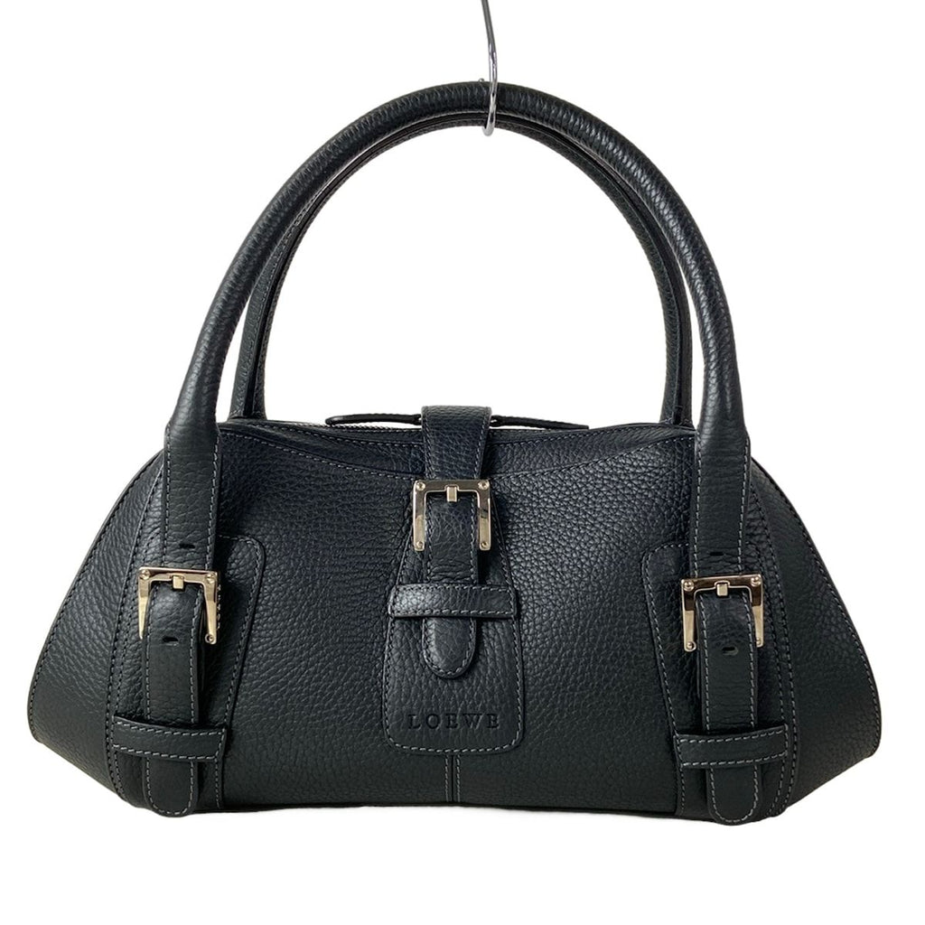 Loewe Handbag Senda Black Leather