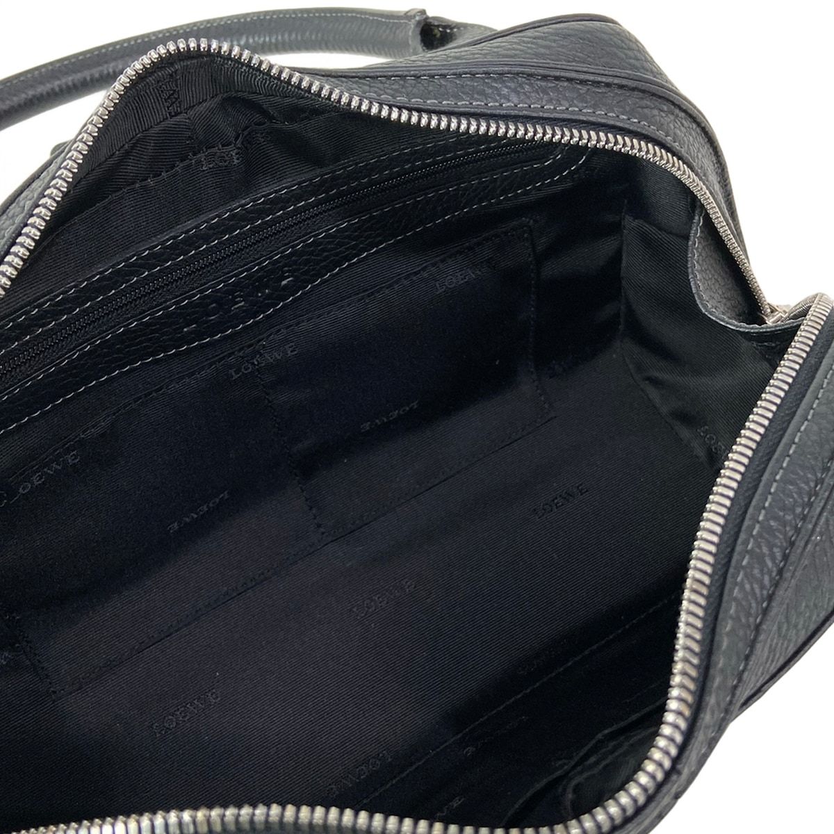 Loewe Handbag Senda Black Leather — view 7