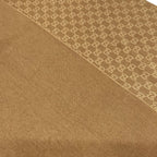 Gucci Shawl GG Pattern Beige Gradation Wool Cashmere Scarf — view 4